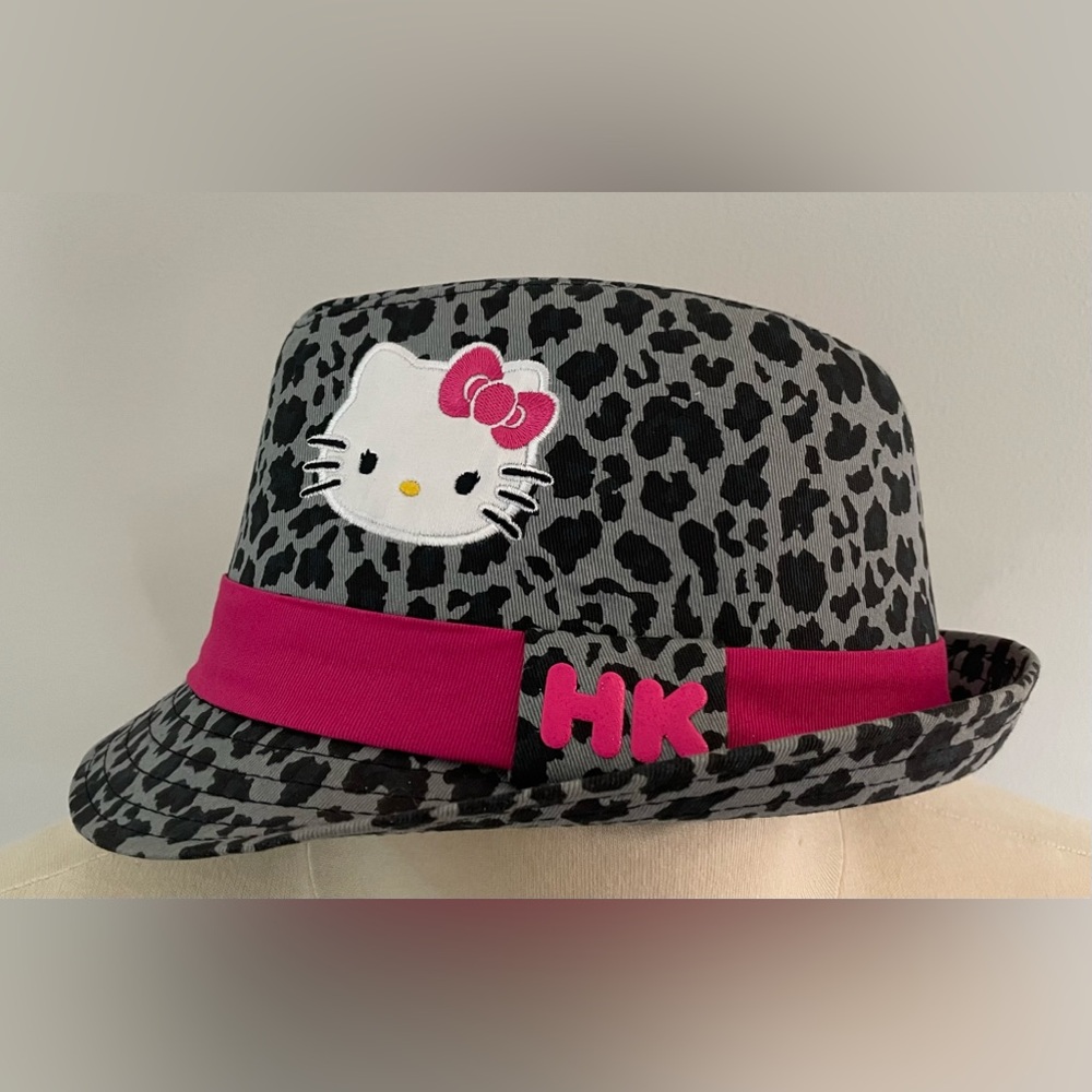 Hello Kitty Fedora-Kids or Ladies-OS